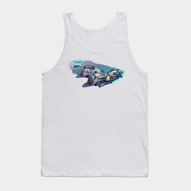 Redout - Graphic Sulha AG Tank Top by 34bigthings